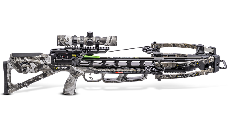 TenPoint - Turbo X Crossbow ACUslide RangeMaster 100 Vektra Camo Scope - Crossbow
