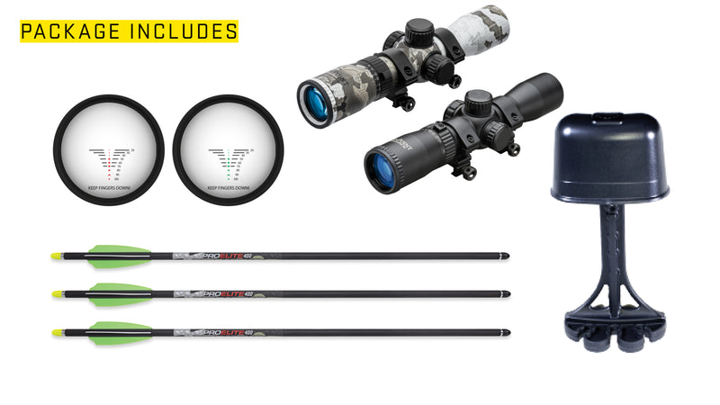 TenPoint - Turbo X Crossbow ACUslide RangeMaster 100 Vektra Camo Scope - Crossbow