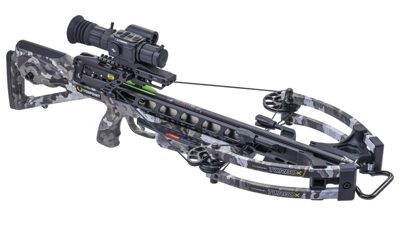 TenPoint - Turbo X Vision Crossbow ACUslide Vision RF Scope Vektra Camo - Crossbow