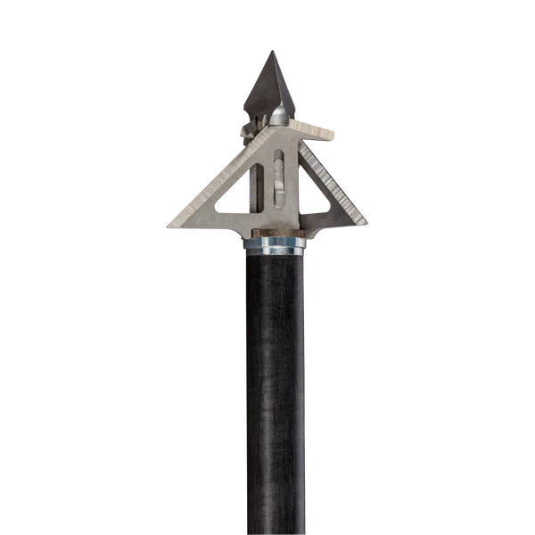 Bear Archery - SIK 3-Blade Mechanical F3 Crossbow Broadhead Silver - Broadheads