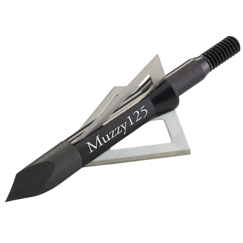 Muzzy - 3-Blade Standard Broadhead 125GR 6/PK - Broadheads