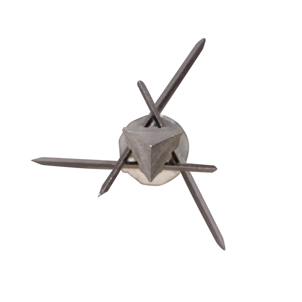 Bear Archery - SIK 3-Blade Mechanical F3 Crossbow Broadhead Silver - Broadheads